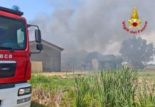 Redondesco, incendio cascina via Pioppino: revocate misure cautelative per tutela salute pubblica