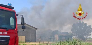 Redondesco, incendio cascina via Pioppino: revocate misure cautelative per tutela salute pubblica