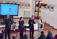 Suzzara, Carabinieri incontrano 130 studenti dell’Ic. “Il Milione” per educare alla legalità