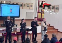 Suzzara, Carabinieri incontrano 130 studenti dell’Ic. “Il Milione” per educare alla legalità