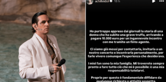 Paga 10mila euro per incontrare Achille Lauro, ma è una truffa: il gesto del cantante