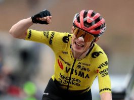 Giro d’Italia, Vingegaard vince la settima tappa ed Eulalio resta maglia rosa