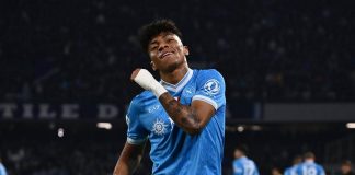 Napoli, Alisson Santos si ferma: infortunio contro l’Udinese
