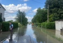 Quistello, cede porzione argine nel canale Sabbioncello: abitazione allagata