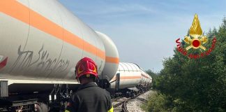 Deragliamento a San Giorgio: 85 tonnellate di propilene da mettere in sicurezza
