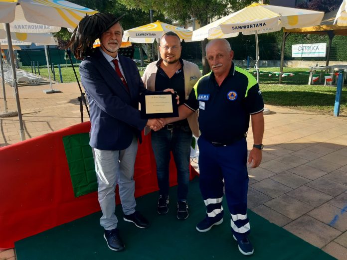 consegna targa Gioia