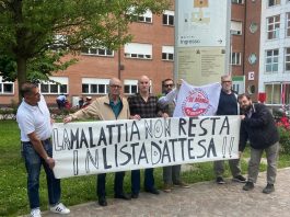 De Marchi, sit-in al Poma: “Sanità: meno liste d’attesa, più sicurezza per gli operatori”