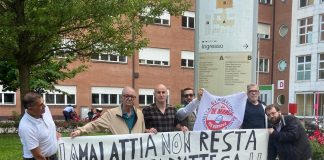 De Marchi, sit-in al Poma: “Sanità: meno liste d’attesa, più sicurezza per gli operatori”