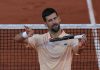 Roland Garros, oggi Djokovic-Fonseca – Diretta