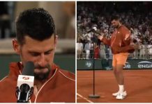 Roland Garros, Djokovic vince e… balla