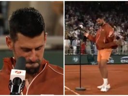 Roland Garros, Djokovic vince e… balla