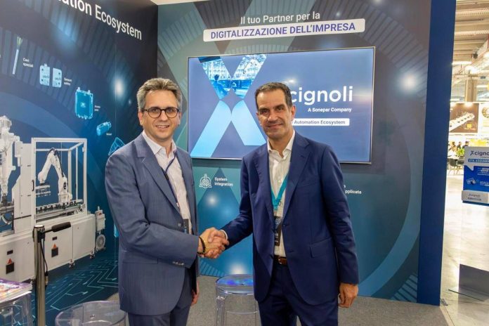 floriano_masoero_presidente_siemens_italia_e_daniele_lucchetta_direttore_commerciale_cignoli_a_sonepar_company