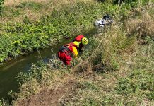 Cerlongo, moto nel fosso dopo un sorpasso: 74enne finisce al Poma
