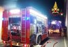 Garage in fiamme a Bozzolo: una persona è rimasta intossicata
