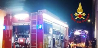 Garage in fiamme a Bozzolo: una persona intossicata