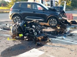 Incidente mortale sulla Cispadana: centauro mantovano perde la vita nello scontro con un’auto