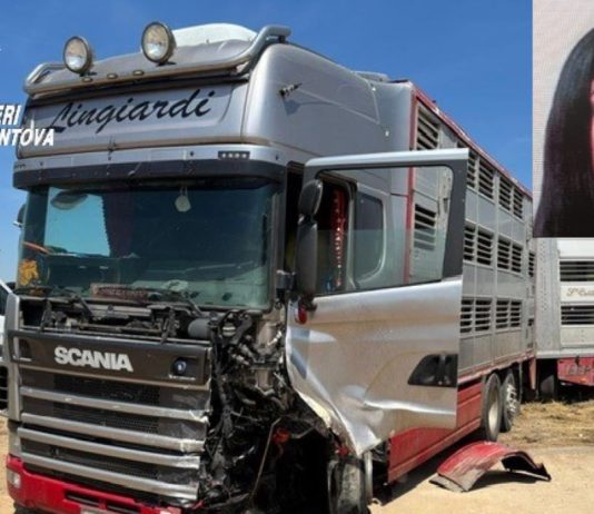 Frontale tra auto e camion a Marcaria: muore una giovane 19enne