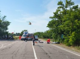 Gravissimo scooterista 46enne dopo l’urto con ciclista in viale Favorita