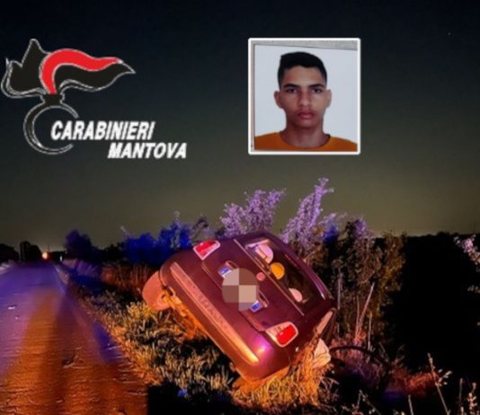 Roverbella, gravissimo incidente nella notte: morto 17enne, altri tre giovani feriti