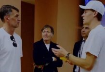 Sinner incontra Maldini agli Internazionali: “Chi vince la Champions?”