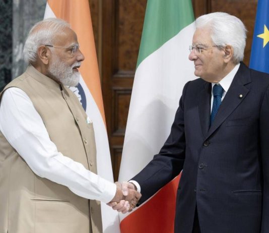 Mattarella incontra Modi: “Intensificare al massimo la nostra collaborazione”