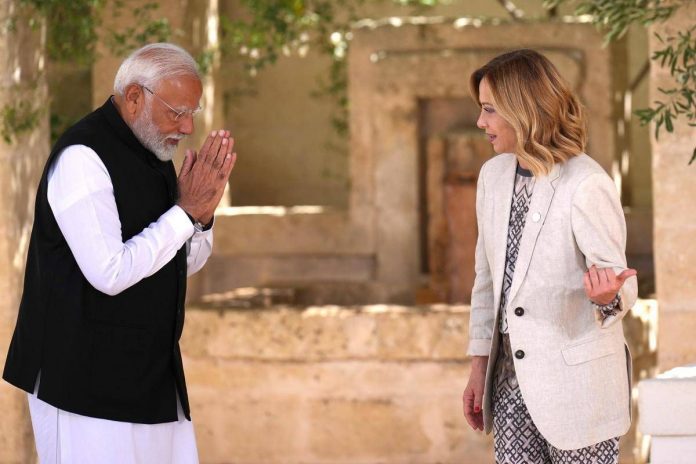 modi_meloni_g7_puglia_fg_ipa