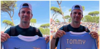 Lazio, maglia speciale per Paul: il regalo agli Internazionali