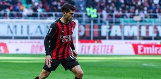 Milan, infortunio per Pulisic: salta la sfida con Atalanta