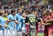 Roma-Lazio, espulsi Rovella e Wesley per rissa: cos’è successo all’Olimpico