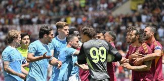 Roma-Lazio, espulsi Rovella e Wesley per rissa: cos’è successo all’Olimpico