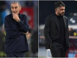 Serie A, iniziato domino allenatori: Sarri all’Atalanta, Gattuso alla Lazio
