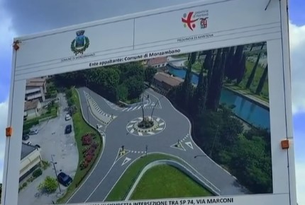 Monzambano, via l’incrocio pericoloso: parte il cantiere per la rotatoria sulla sp74