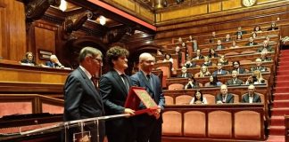 Studenti del Liceo Belfiore premiati in Senato per il video su Aldo Moro