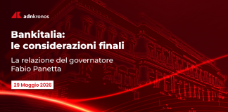 Le Considerazioni finali, venerdì 29 maggio la diretta Adnkronos dall’assemblea della Banca d’Italia