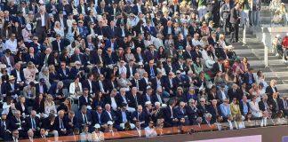 Non solo Mattarella, tanti vip in tribuna autorità per l’impresa di Sinner al Foro italico