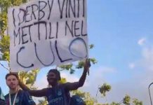 “I derby mettili nel c…”: Procura Figc apre fascicolo su striscione anti-Milan di Thuram nella festa scudetto dell’Inter