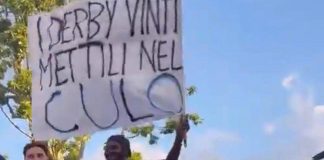 “I derby mettili nel c…”: Procura Figc apre fascicolo su striscione anti-Milan di Thuram nella festa scudetto dell’Inter