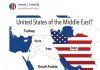 Trump e l’Iran ‘americano’, il presidente pubblica la mappa a stelle e strisce