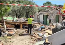 Viterbo, esplode villetta a Bolsena: morto un 67enne