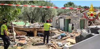 Viterbo, esplode villetta a Bolsena: morto un 67enne