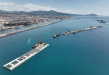 Porti: Webuild, nuova diga foranea di Genova, affondato il 22° cassone