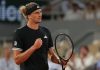 Roland Garros, oggi Zverev-De Jong – Diretta