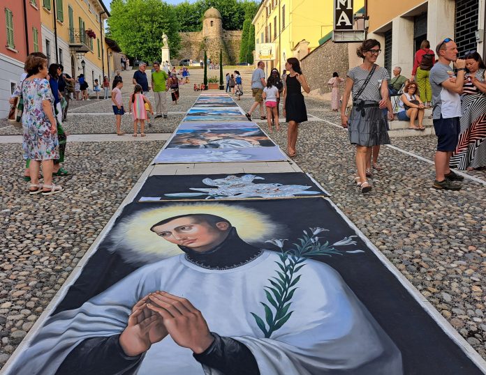 infiorata aloisiana castiglione