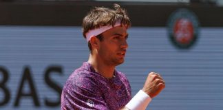 Cobolli ai quarti del Roland Garros, Svajda ko in quattro set