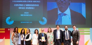 Premio Mediastars, riconoscimento ad Anas per claim in difesa degli animali