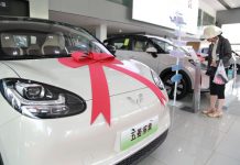 Cina, esportazioni di auto a nuova energia più che raddoppiate a maggio