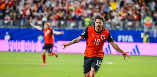 L’Austria supera l’esame Giordania, vittoria per 3-1 al debutto