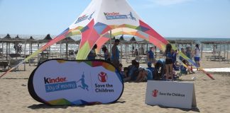 Sport e inclusione a Marina di Grosseto con Ferrero, Save the Children e Sensini