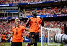 Tris Olanda con la Tunisia, primo posto nel Girone F