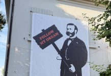 Solferino, ritrovata opera di Gianus con Henry Dunant in via Ossario